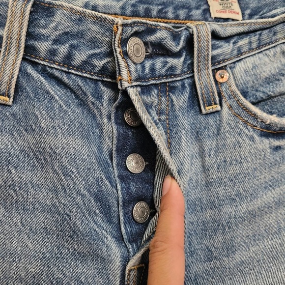 Levi’s White Oak Cone Denim Straight Leg Size 26 - Picture 5 of 10